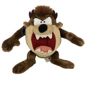 Applause Vintage 1997 TAZ Tazmanian Devil 9" Plush Looney Tunes Collectors Brown